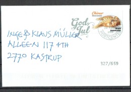 Denmark 2019. Dogs.  Cover Cancelled "God Jul"(Merry Christmas) Sent To Kastrup. - Cartes-maximum (CM)