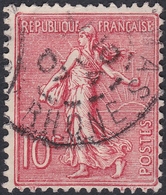 FRANCE, 1903, Rose Foncé, Type Semeuse (Yvert 129c Type III). - 1903-60 Semeuse A Righe
