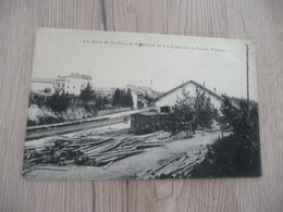 CPA 43 Haute Loire La Gare De Saint Pal Saint Romain Et Les Quais - Sonstige & Ohne Zuordnung