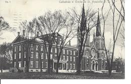 1912 - Cathédrale Et Évêché De St-Hyacinthe, Québec,   (9598) - St. Hyacinthe