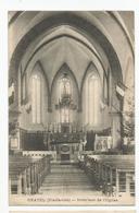 74 Haute Savoie - Chatel Intérieur église Avec Drapeaux Français - Châtel