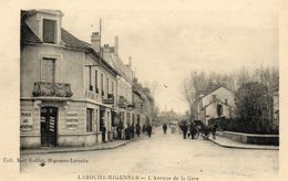 Delcampe - - MIGENNES (89) - Avenue De La Gare  (animée)  -12484- - Migennes