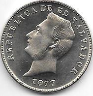 * El Salvador 10 Centavos  1977 Km 150a  Proof !!!!!catalog Val. 40,00$ - Salvador