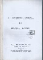 Livro Do 2º Congresso Nacional De Filatelia Juvenil, Beja 1993. Edição 30 Exemplares. Livro Com 170 Páginas. Bom Estado - Book Of The Year