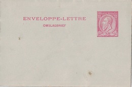 BELGIQUE - ENVELOPPE LETTRE - 10c ROUGE - TACHES. - Omslagbrieven