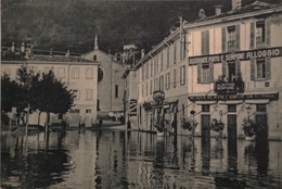 Como // Cita Alluvione // Albergo Porto E Sempione - Farmacia 19?? Rare - Como