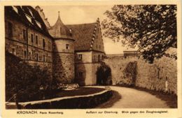 CPA AK Kronach - Feste Rosenberg - Auffahrt Zur Oberburg GERMANY (917888) - Kronach