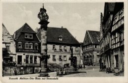 CPA AK Kronach - Melchior-Otto-Platz Mit Ehrensaule GERMANY (917905) - Kronach