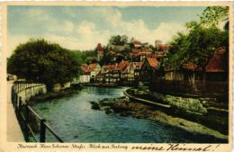 CPA AK Kronach - Hans-Schemm Strasse - Blick Zur Festung GERMANY (917935) - Kronach