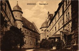 CPA AK Kronach - Festungshof GERMANY (917944) - Kronach