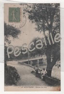 44 LOIRE ATLANTIQUE - CP ANIMEE LA MONTAGNE - CHEMIN SOUS BOIS - ARTAUD ET NOZAIS N° 1 - CIRCULEE EN 1921 - La Montagne