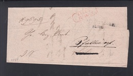 Falthülle Mit Rotem Salem 1854 - Lettres & Documents