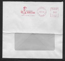 Thème Oiseaux - France Oblitération - Enveloppe - Mechanical Postmarks (Advertisement)