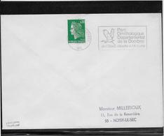 Thème Oiseaux - France Oblitération - Enveloppe - Mechanical Postmarks (Advertisement)