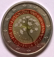 Slovénie - 2 Euros Couleurs - 2010 - 200 Ans Jardin Botanique De Ljubljana - Slovenia