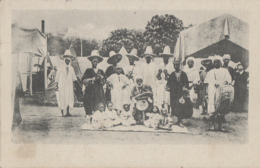 Ethniques Et Cultures - Afrique - Village - Musique Musiciens - Tambours - Enfants - Oblitération Neuilly Verfeil 1908 - Afrique