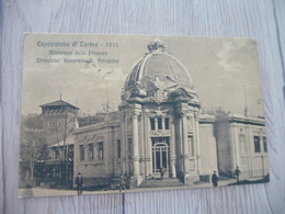 CPA Italie Italia Esposizione Di Torino 1911 Ministero Delle Finanze - Tentoonstellingen