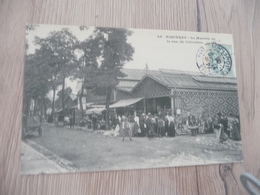 CPA 92 Hauts De Seine Asnières Le Marché De La Rue De Colombes - Asnieres Sur Seine