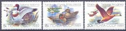 1989. USSR/Russia,  Ducks, Issue I, 3v,  Mint/** - Unused Stamps