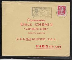 Thème Oiseaux - France Oblitération - Enveloppe - Mechanical Postmarks (Advertisement)