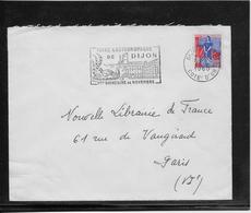 Thème Oiseaux - France Oblitération - Enveloppe - Mechanical Postmarks (Advertisement)