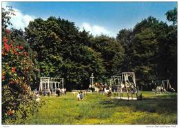 Carte Postale Belgique  Estaimbourg  Chateau De Bourgogne  Plaine De Jeux Trés Beau Plan - Estaimpuis