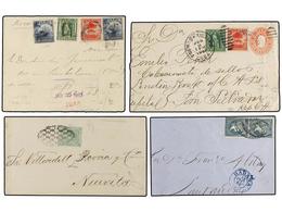 CUBA. 1860-1903. Conjunto De 21 Cartas De Cuba, Diversos Franqueos. - Otros & Sin Clasificación