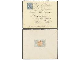 ETIOPIA. 1914 (Nov 14). Cover To The Military Hospital At Mende In France, Franked By 1909 1g. Green & Orange On Reverse - Otros & Sin Clasificación