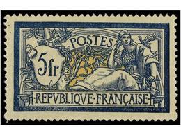 ** FRANCIA. Yv.123. 1900. 5 Fr. Blue And Buff. Perfect Centered. LUXE. Yvert.325€. - Sonstige & Ohne Zuordnung