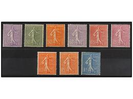 ** FRANCIA. Yv.197/205. 1924-32. SERIE COMPLETA. Muy Bonita. Yvert.161€. - Altri & Non Classificati