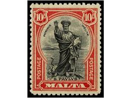 **/* MALTA. Sg.157/72. 1926. Complete Set, Light Hinged. Stanley Gibbons.160£. - Altri & Non Classificati