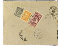 GRECIA. 1908. Cover To Constantinople Franked On Reverse With 1906 Olympic Issue 2 Lep. Grey, 3 Lep. Orange And 20 Lep.  - Sonstige & Ohne Zuordnung