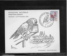 Thème Oiseaux - France Oblitération - Enveloppe - Mechanical Postmarks (Advertisement)