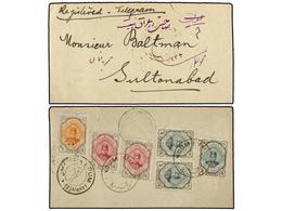 IRAN. Sc.481, 483 (3), 486 (2). 1912. KOUM To SULTANABAD And Returned To KOUM. 1 Ch., 3 Ch. (3), 6 Ch. (2) Tied By KOUM  - Altri & Non Classificati