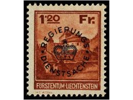 ** LIECHTENSTEIN. Mi.D 9/10. 1933. COMPLETE Set, Never Hinged. Michel.250€. - Otros & Sin Clasificación