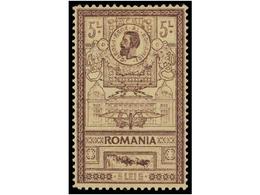 * RUMANIA. Mi.159, 160a, 160b. 1903. 2 L. Orange, 5 L. Lilac And 5 L. Red Violet. Original Gum. Michel.540€. - Otros & Sin Clasificación