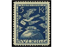 ** SUECIA. Fa.211/25. 1924. Complete Set, Never Hinged. Facit.13.500 Skr. - Sonstige & Ohne Zuordnung