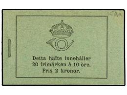 SUECIA. Fa.15Aa. 1921. CARNET De 2 Kr., 20 X 10 Ore. (Fa. 16.000 Kr.). - Altri & Non Classificati