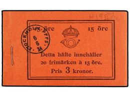 SUECIA. Fa.19IIAc. 1934. CARNET De 3 Kr., 20 X 15 Ore. (Fa. 19.000 Kr.). - Otros & Sin Clasificación