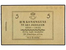 SUECIA. Fa.H-36BCO. 1938. CARNET De 1 Kr., 20 X 5 Ore. (Fa. 4.000 Kr.). - Altri & Non Classificati