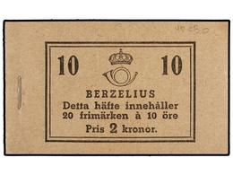 SUECIA. Fa.H-40CBO. 1939. CARNET De 2 Kr., 20 X 10 Ore. (Fa. 17.000 Kr.). - Andere & Zonder Classificatie