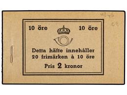 SUECIA. Fa.H-42ybcB. 1939. CARNET De 2 Kr., 20 X 10 Ore. (Fa. 16.000 Kr.). - Altri & Non Classificati