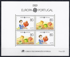 EUROPA CEPT - PORTUGAL 1989 (Hoja Bloque) - MNH ** - 1989