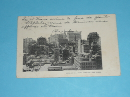 CPA, Carte Postale, Etats Unis, New- York USA, Bird Eye Viex Of Lower 1905 - Panoramic Views