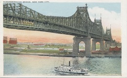 New-york City : Queensborough Bridge. - Brücken Und Tunnel