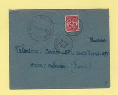 Timbre FM - Fes Batha - Maroc - 1949 - 5e Regiment De Tirailleurs Senegalais - Military Postage Stamps