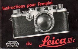 Photographie : Mode D'emploi Leica IIIc - Matériel & Accessoires