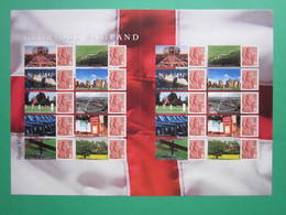 2007 ROYAL MAIL GLORIOUS ENGLAND GENERIC SMILERS SHEET. #SS0041 - Personalisierte Briefmarken