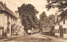 Shalford Street Horse Carriage Rides Frith's Series 1918 Postcard - Surrey