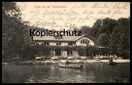 ALTE POSTKARTE GRUSS VON DER WINKELSMÜHLE 1909 GRUITEN Mettmann Erkrath Mühle Boot AK Ansichtskarte Cpa Postcard - Mettmann